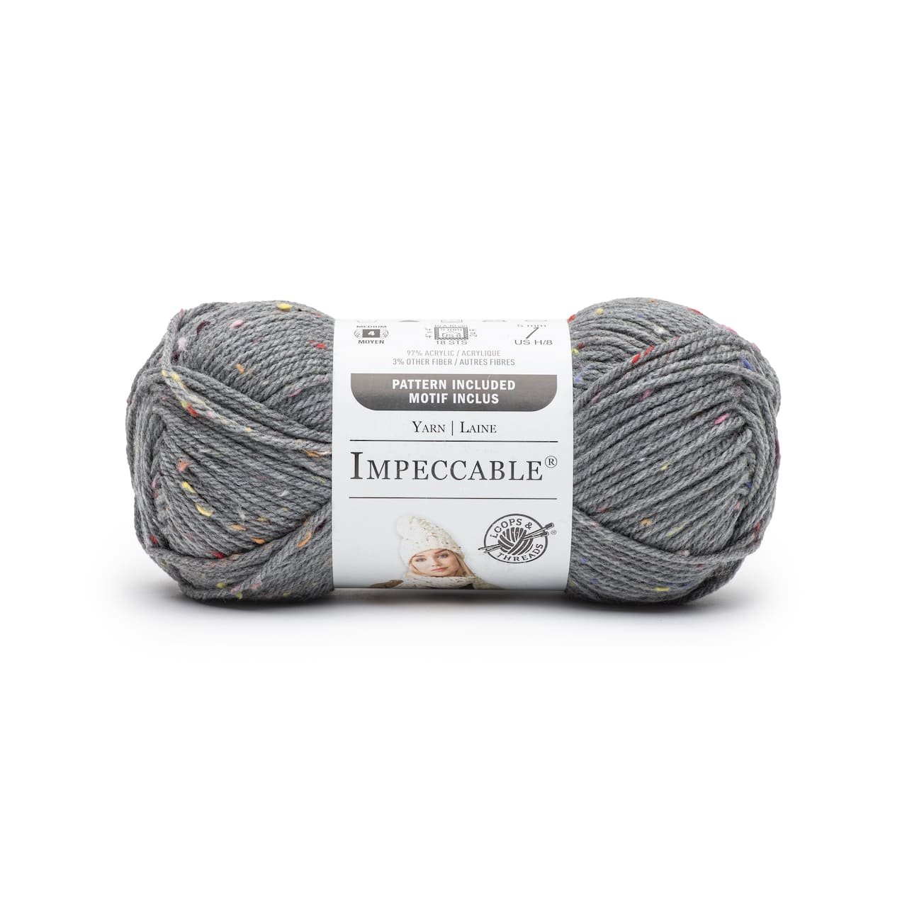 18 Pack: Impeccable™ Tweed Yarn by Loops & Threads®